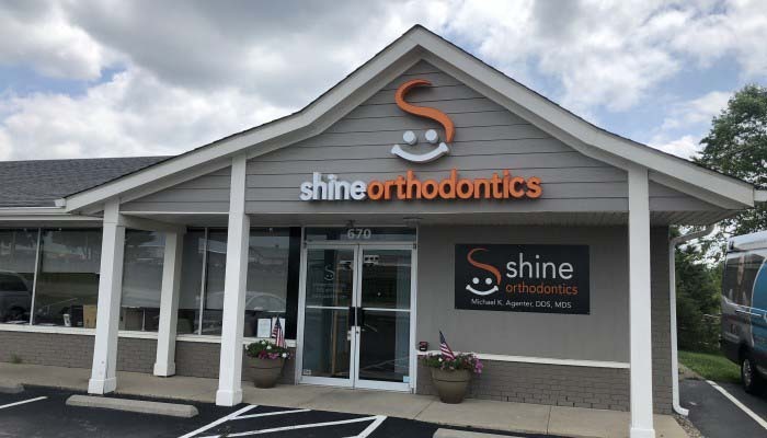 Shine Orthodontics building exterior